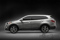 Hyundai Santa Fe 2012-2013 фото сбоку